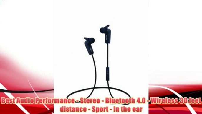 Best buy New wireless Sports Bluetooth 4.0 Stereo Earbuds bluetooth headphones with In-Line,