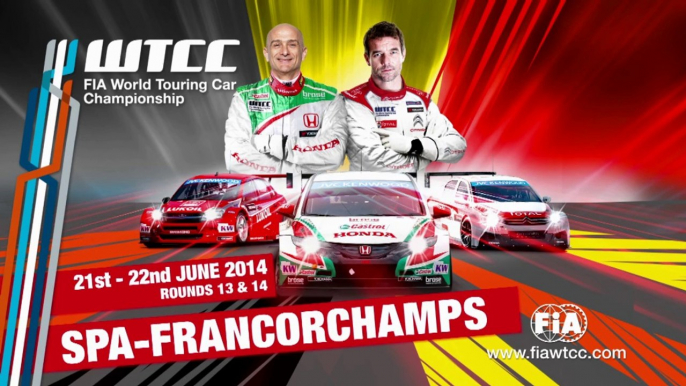 FIA WTCC - Race of Belgium 2014 trailer