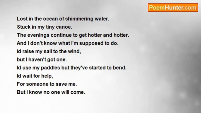 Poet of the River - Shimmering Sea of Questions. (funny)