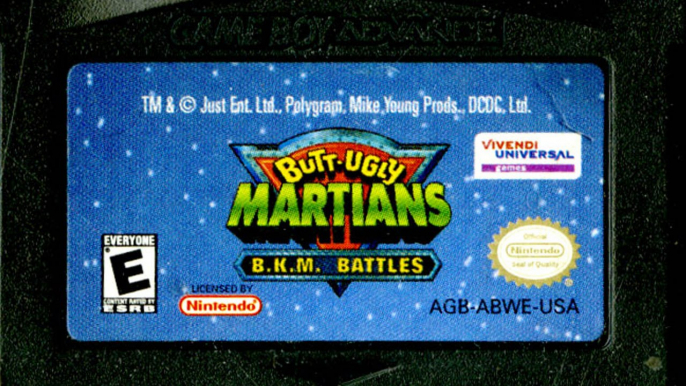 CGR Undertow - BUTT-UGLY MARTIANS: B.K.M. BATTLES review for Game Boy Advance