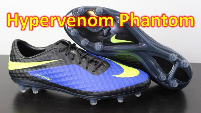 Nike Hypervenom Phantom Hyper BlueVoltBlack - Unboxing + On Feet