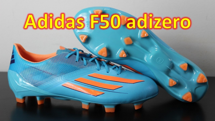 Adidas F50 adizero 2014 Samba Blue/Glow Orange - Unboxing