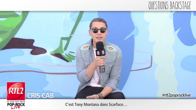 RTL2 Pop Rock Live : Cris Cab en interview