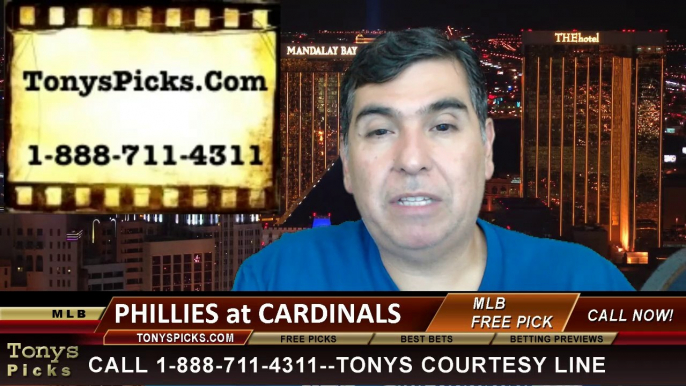 MLB Betting Line Odds St Louis Cardinals vs. Philadelphia Phillies Pick Prediction Preview 6-21-2014