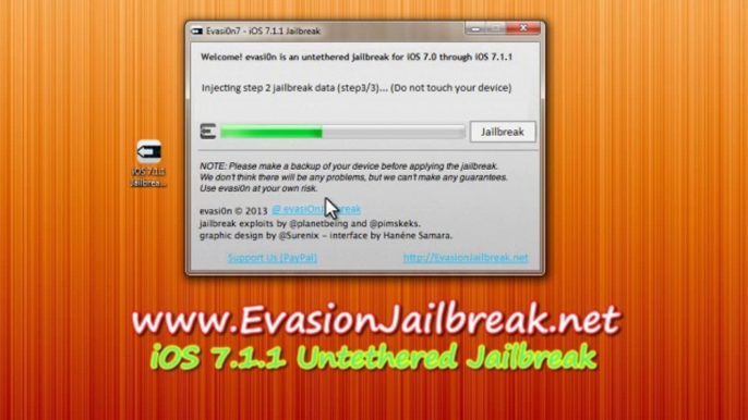 iOS 7.1.1 Untethered Jailbreak iPhone 5 , iPhone 4 iPhone 3gs iPod Ipad