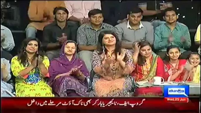 Mazaaq raat on Dunya News – 25th June 2014