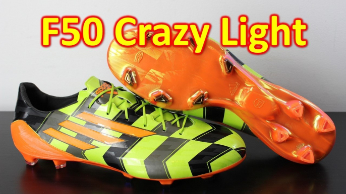 Adidas F50 adiZero Crazylight Unboxing & On Feet