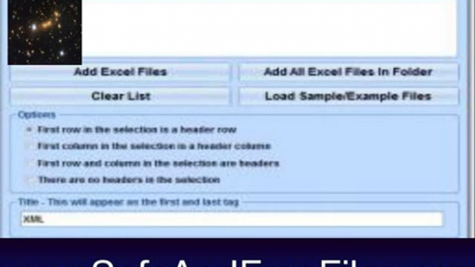 Get Excel Export To Multiple XML Files Software 7.0 Serial Key Free Download