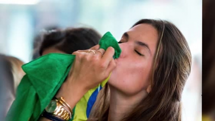 Brazilian Supermodels Embrace the World Cup