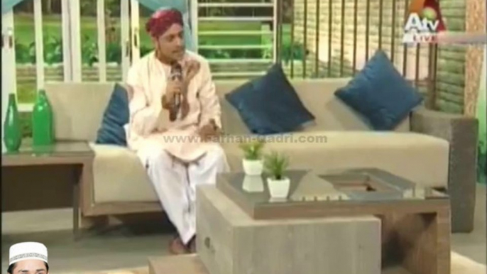 Khula Hai Sabhi K liye Baab e Rehmat - Farhan Ali Qadri Live Morning With Farha ATV - 7 JULY 2014