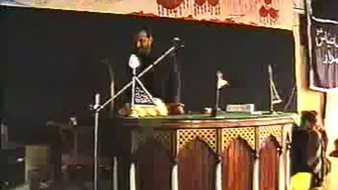 Allama  Saqlain Abbas Ghalou Biyan   Azadari  Dua e Fatima as yadgar majlis at Sargani