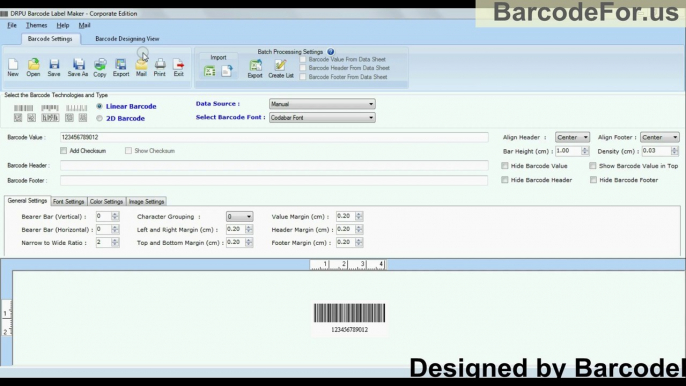 How to design and print Multiple Barcode Labels at same time using DRPU Software