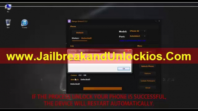 How to Unlock iPhone 4 4S with iTunes - Factory Unlock iOS 7.1.2 Without Jailbreak