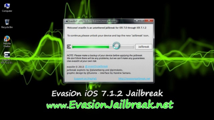 HowTo iOS 7.1.2 JAILBREAK iPhone ,iPod Touch ,iPad,Apple Tv