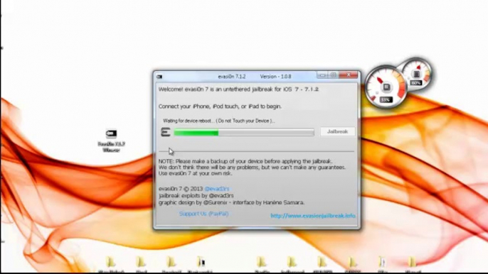 How To Jailbreak Untethered iOS 7.1.2 With Cydia Install Using Evasion