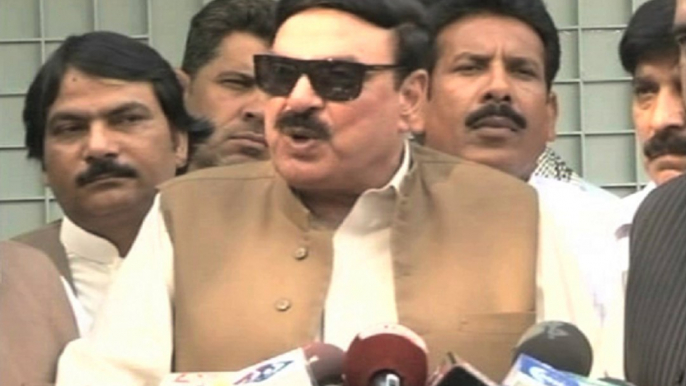 Dunya News - “The government that can sacrifice Rana Sanaullah can also sacrifice Khawaja Saad Rafique and Sardar Ayaz Sadiq, if need be.” – Sheikh Rasheed