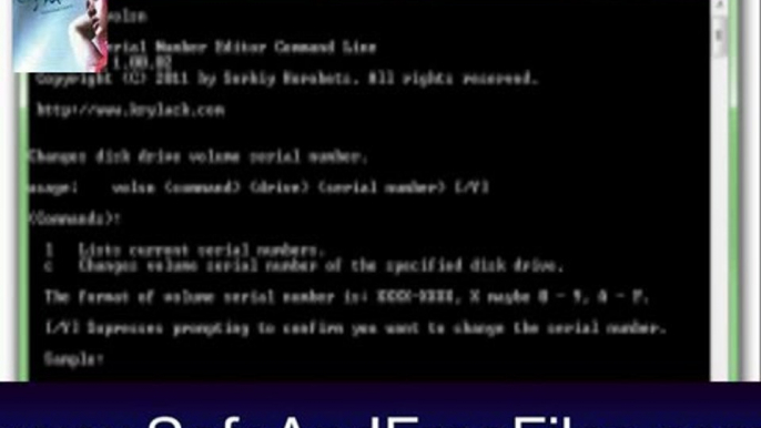 Download Volume Serial Number Editor Command Line 1.08 Product Number Generator Free