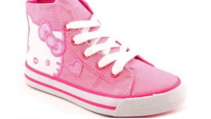 Clearance Sales! Hello Kitty Glynnis Athletic Sneakers Shoes Pink Youth Girls Review