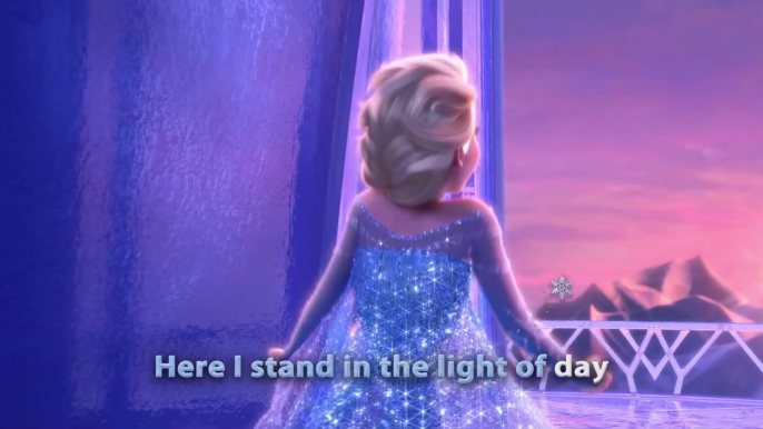 FROZEN Let It Go Sing-along Official Disney HD