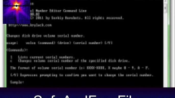 Download Volume Serial Number Editor Command Line 1.08 Activation Number Generator Free