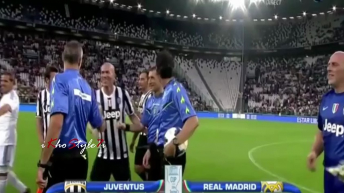 Zinedine Zidane vs Real Madrid Legends • Individual Highlights HD 720p (02-06-2014)