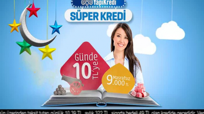 Yapı Kredi - Bayrama Özel Süper Kredi Reklamı