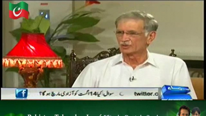 Nadeem Malik Live (Pervez Khattak Special Interview) – 14th July 2014