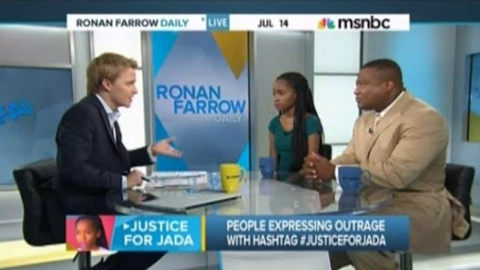 Jada, Houston girl whose rape pictures went viral speaks on National TV (MSNBC)