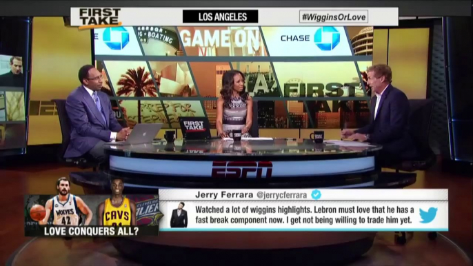 Kevin Love is More Valuable Than Wiggins - ESPN First Take