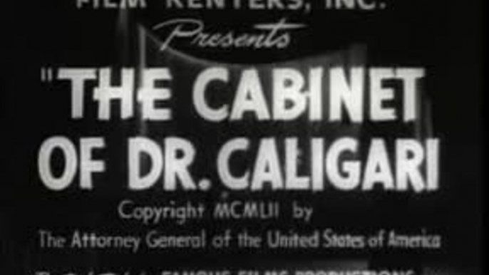 The Cabinet of Dr. Caligari (1920)