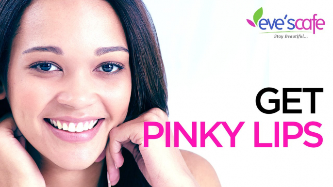 Lighten Your Dark Lips Naturally and Get Pinky lips