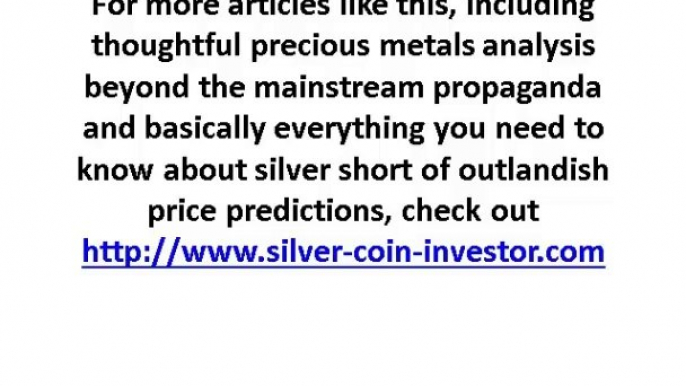 Silver Before its Too Late