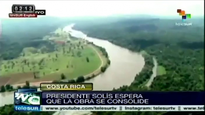 Costa Rica se beneficiará con el Canal de Nicaragua: pdte. Solís