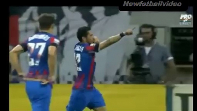 Steaua Bucuresti vs Stromsgodset 2-0 Toate Golurile (Champions League) 2014