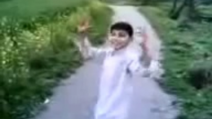 Pashto funny clips Pathan kid dacing comedy 2013 2014