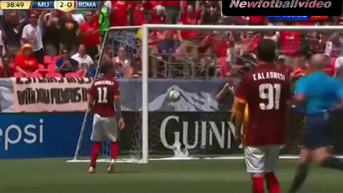 Manchester United vs AS Roma 3-2 International Champions Cup 2014