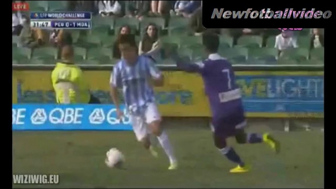 Perth Glory FC vs. Malaga CF 1-1 Full Goals Highlights 27/07/2014