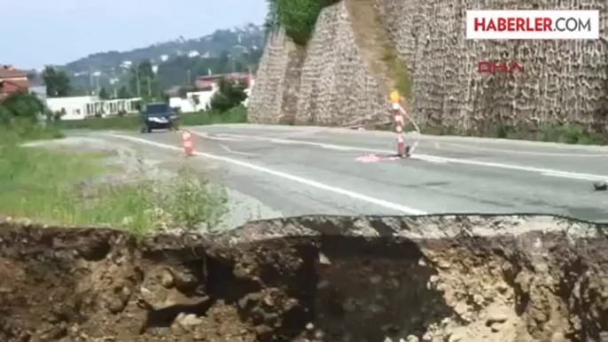 Rize'de Yağışlar Hasara Yol Açtı