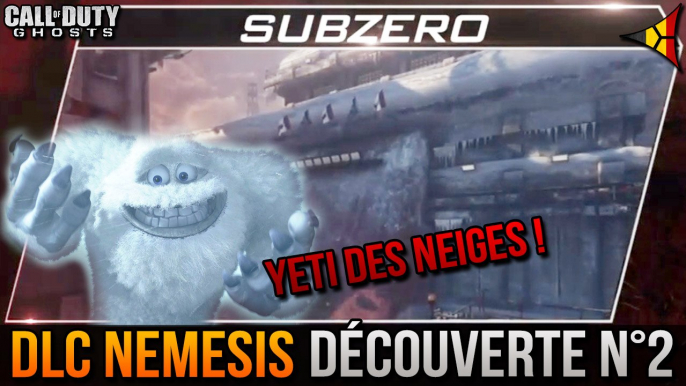 Ghosts // Découverte de SUBZERO + Yeti des neiges ! - DLC Nemesis - Call of Duty | FPS Belgium