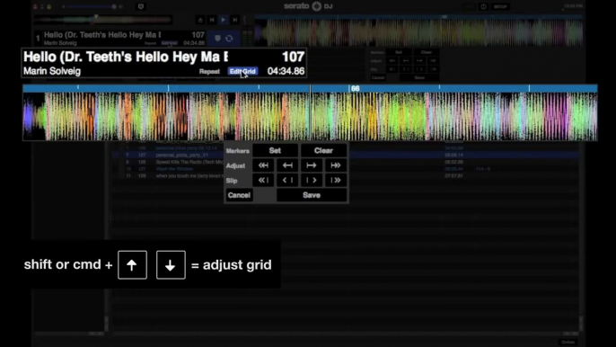 DJ Tutorial - Beatgridding Using Rane Serato DJ Pt.2 - Multi-Tempo Beatgrids.