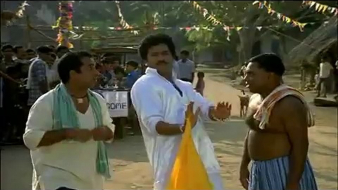 Telugu comedy scenes -  Rajendra Prasad with Brahmanandam & Gundu hanumantha Rao (3) in Minor Raja