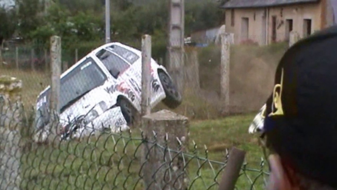 rallye de besse sur braye 2014 show et crash