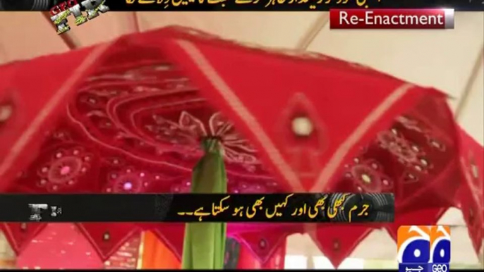 Geo FIR-04 Aug 2014-Part 2 Girl kidnapped and sold by mafia with Reenactment Part 02