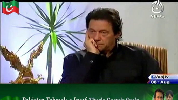 Live With Talat (Exclusive Interview With Imran Khan) – 6th August 2014 – Part 2