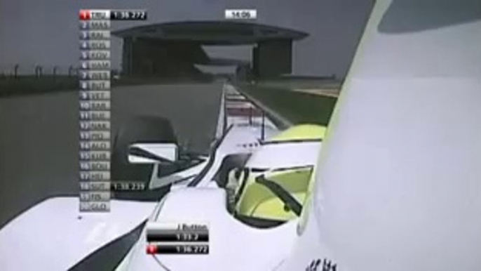 Jenson Button Onboard China 2009