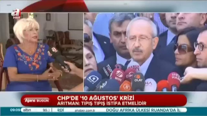 'Tıpış tıpış istifa etmeli'