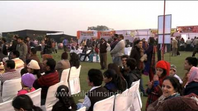 Food stalls at 3rd International Kite Flying Festival