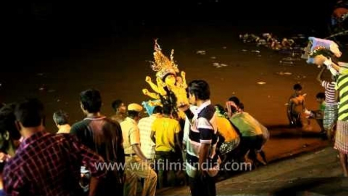 Durga Immersion in Kolkata: Durga puja