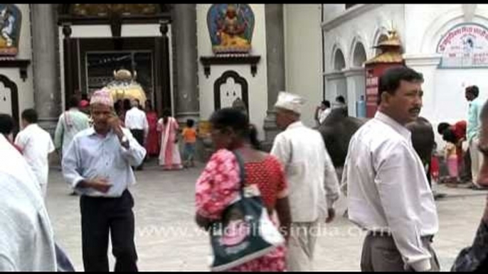 Entrance of Jagat Guru Shri Shri 1008 Shri Shankracharya Mandir, Nepal