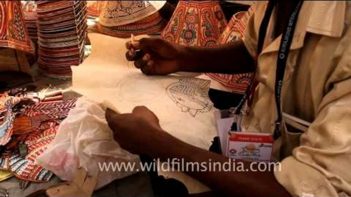 International Surajkund Crafts Mela card making stall